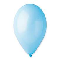 Голубая Шарик 25см цвет72 Пастель Baby Blue 1102-1464