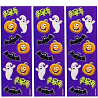 Вечеринка Хэллоуин Наклейка Halloween блеск 6 листов 1507-1159