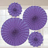 Фиолетовая Фант New Purple Горош-Шеврон блеск 4шт 1505-1407