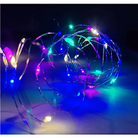 Новый год Нить светодиодная 3м LED мульти 2008-6812