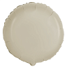 Кремовая Шар Круг 45см Сатин Cream 1204-1338