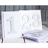  Карточки номер стола 1-9 белые 2005-2261