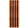  Занавес черно-оранжевый 90см х2,4м 1501-2811