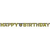 Голливуд Гирлянда Happy Birthday Sparkling гологр 1505-1880