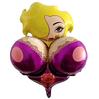 Девичник Glamour party К ФИГУРА Мисс Озорница кружево фиоле AIR 1207-5647