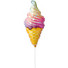 Мороженое Шар мини фигура Мороженое рожок 36см 1206-1062