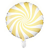 Элегантная Вечеринка Шар 45см Леденец Пастель Light Yellow 1202-3525