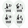 Текстовые дизайны Шары 36см 36 см Game over 1103-2322