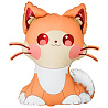 Животные К ФИГУРА Котик усатый 1207-5701