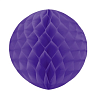  Шар бумажный фиолетовый 30см 1412-0066