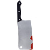 Вечеринка Хэллоуин Нож Мясника кровавый пластик 33см 1501-5820