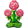 Цветы Любимым Шар напольный Розы розовые, под воздух 1208-0680
