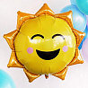 Шар фигура Солнце улыбающееся