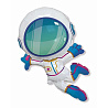 Космическая Вечеринка Шар фигура Космонавт 1207-4440
