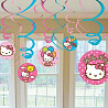  Спираль Hello Kitty 46-60см 12шт/A 1501-2484
