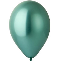 Зеленая Шарик 36см, цвет 93 Хром Shiny Green 1102-1757