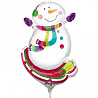 Снеговик Веселый Мини фигура Снеговик радостный 1206-0597
