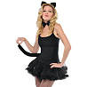 Комплект карнавальный Кошка черная