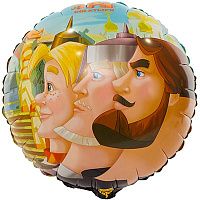 Три Богатыря Шарик 45см Три Богатыря 1202-2789