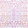 Розовая Салфетки голографические розовые, 6 шт 1502-4087