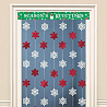 Снежинка Украшение на дверь Снежинки 1505-0495