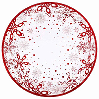 Снежные Искры Тарелки малые Снежные Искры, 6 штук 1502-4825