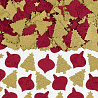 Елка новогодняя Конфетти бумажное Елки золотые, 42 гр 1501-1513