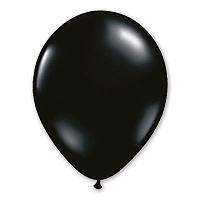 Черная Шарик Qualatex 28см Фэшн Black 1102-0892