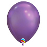 Фиолетовая Шарик Qualatex 28см Хром Purple 1102-1446