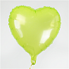 Многоцветное Ассорти Шар 18" Сердце кристалл green 1202-3995
