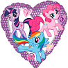 My Little Pony Шар 45см My Little Pony сердце 1202-2259