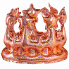 Розовое Золото К ФИГУРА AIR Корона розовое золото блеск 1208-0720