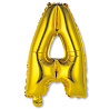 Буквы Шар Мини буква "А", 36см Gold 1206-0804