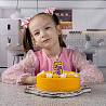 Свеча-цифра "5" Лунтик, 7см