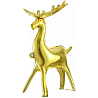 Новый год К ХОД 32" Олень золотой 1208-0662