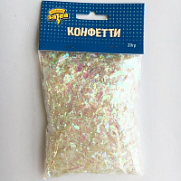 Перламутровая Конфетти Микс перламутр прозрач 20гр 1501-4103