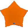 Оранжевая Шар Звезда 45см Пастель Matte Orange 1204-1364