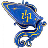  Шар Зодиак Водолей синий 1207-2020