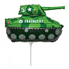  Мини фигура Танк зеленый 1206-0765