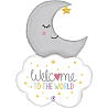 Детские Грёзы Шар фигура Welcome to the world Месяц 1207-4332