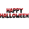  Шары БУКВЫ Happy Halloween под воздух 1206-1168