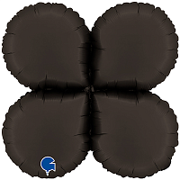 Черная Подставка для шаров 48см Black 1204-1391