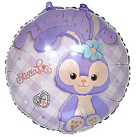 Зайка К 18" Заяц сиреневый 1202-3965