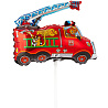 Машинки Шар Мини фигура Машина пожарная 1206-0718