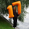 Шар цифра "7", 101см Пастель Orange