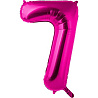 Цифры и числа Шар цифра "7", 101см Fuchsia 1207-2982