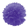 Фиолетовая Помпон бумажный фиолетовый 40см/G 1412-0075