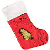  Носок для подарков пайетки крас-золт 38с 2001-8638
