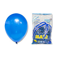 Синяя Шарик 25см, 10 Паст. Blue MAXI 500шт 1102-1273