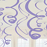 Фиолетовая Спирали сиреневые, 55 см, 12 штук 1501-2801